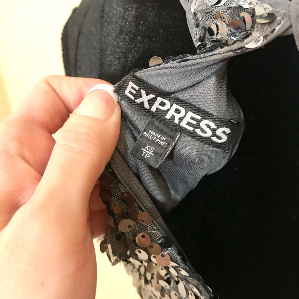 EXPRESS SEQUIN DRESS - Picture 5 of 8